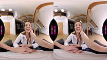 Blonde Babe VRConk Sucking Your Cock